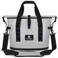 Soft Cooler Bag, Roll-Top Leak-Proof TPU, 5 Freezer Packs, Camping