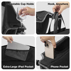 Oversized Camping Chairs, Heavy Duty Padded, Thick Headrest